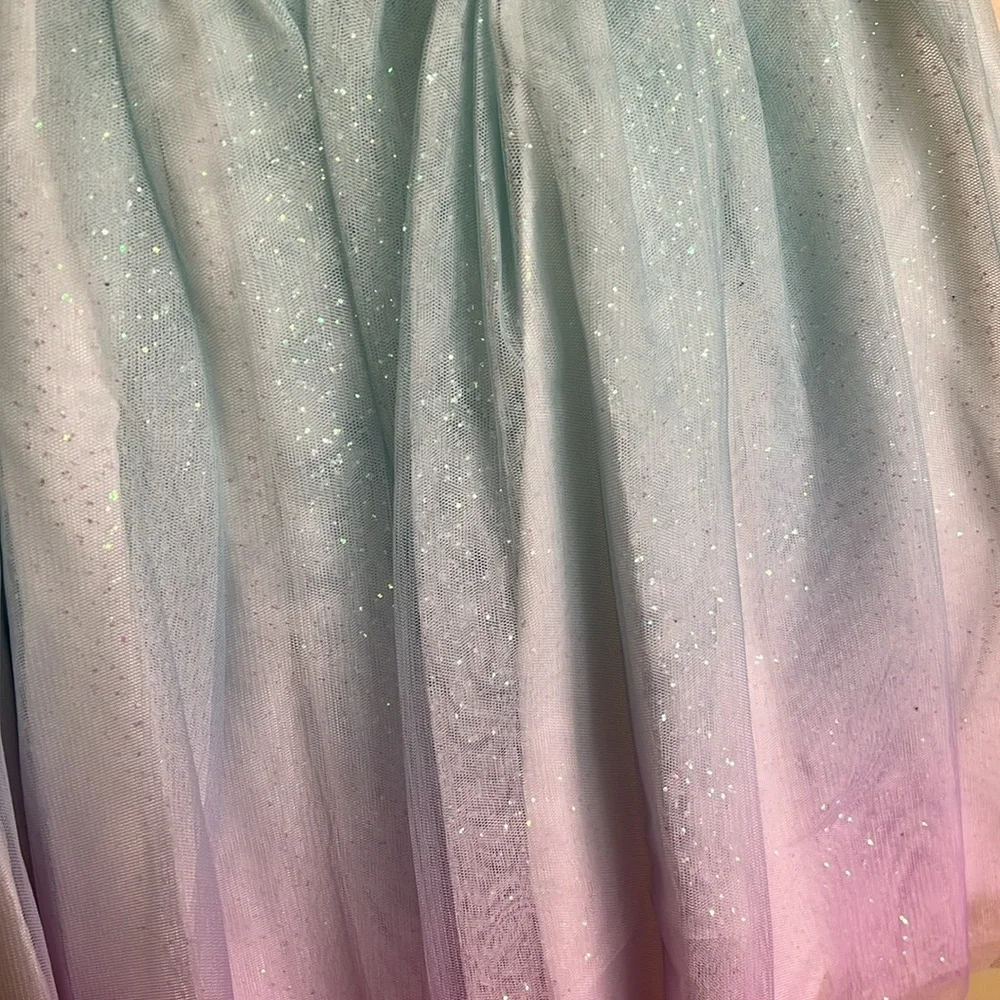 Cat & Jack pastel shimmering dress small 6/7